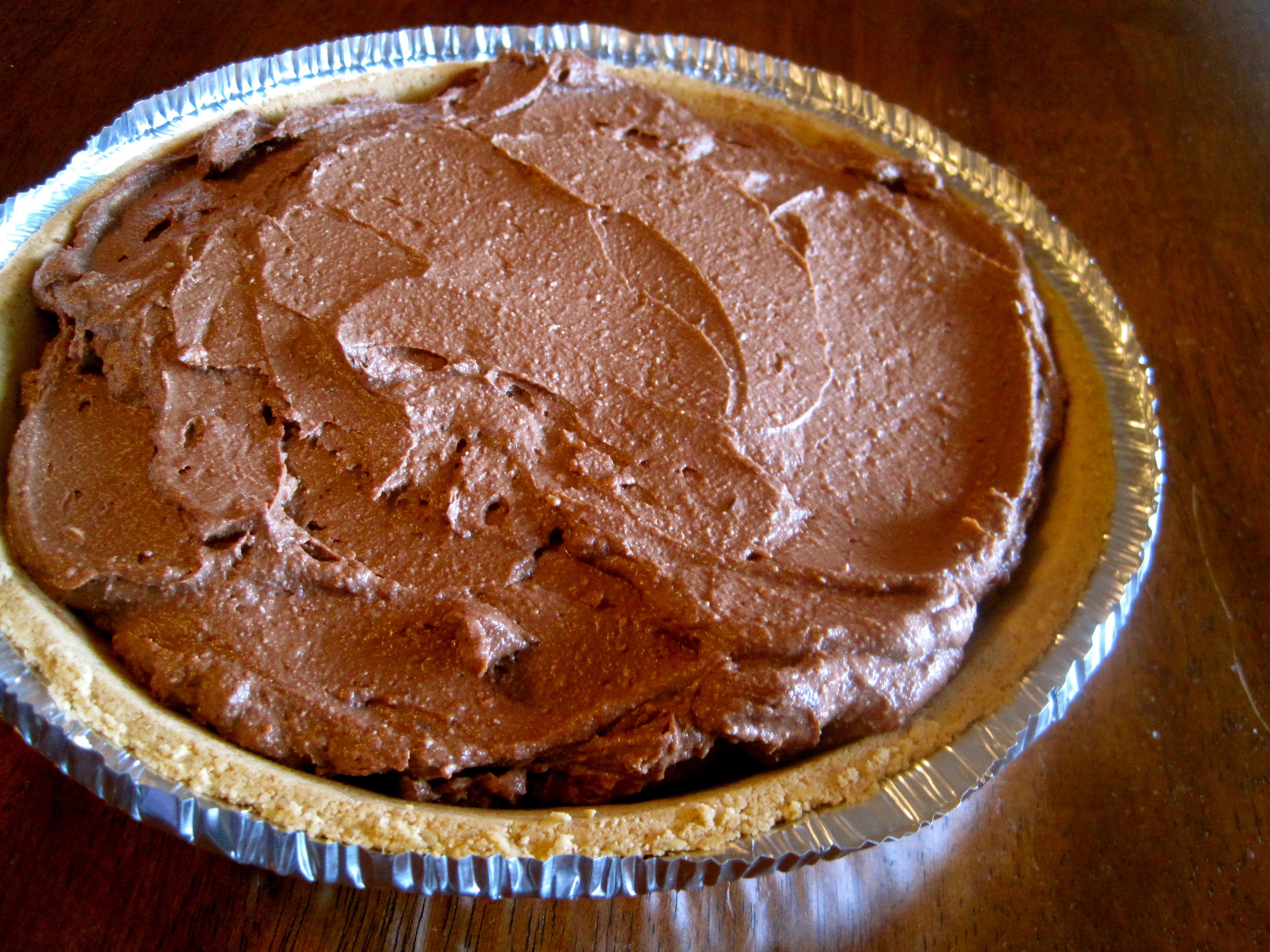 Vegan Chocolate Mousse Pie 